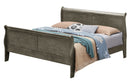 LouisPhillipe King Bed, Gray
