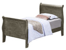 LouisPhillipe Twin Bed, Gray