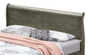 LouisPhillipe Queen Storage Bed, Gray