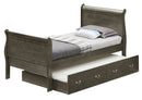 LouisPhillipe Twin Bed, Gray