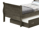 LouisPhillipe Twin Bed, Gray