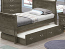 LouisPhillipe Twin Bed, Gray