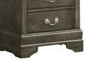 LouisPhillipe 6-Drawers Chest, Gray