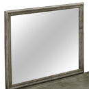 LouisPhillipe 38"L x 38"H Mirror, Gray
