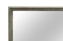 LouisPhillipe 38"L x 38"H Mirror, Gray