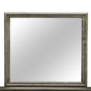 LouisPhillipe 38"L x 38"H Mirror, Gray