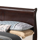 LouisPhillipe King Bed, Cappuccino