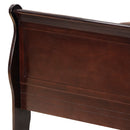 LouisPhillipe Twin Bed, Cappuccino