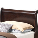LouisPhillipe Twin Bed, Cappuccino