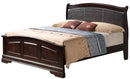 LouisPhillipe Full Box Spring Bed, Cappuccino