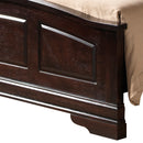 LouisPhillipe Queen Box Spring Bed, Cappuccino