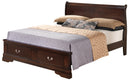 LouisPhillipe King Storage Bed, Cappuccino