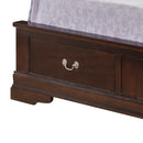 LouisPhillipe Queen Storage Bed, Cappuccino