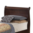 LouisPhillipe Twin Storage Bed, Cappuccino