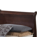 LouisPhillipe Twin Storage Bed, Cappuccino
