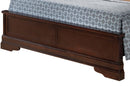 LouisPhillipe King Bed, Cappuccino