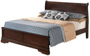 LouisPhillipe King Bed, Cappuccino