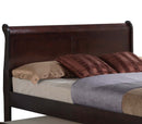 LouisPhillipe Full Bed, Cappuccino