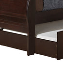 LouisPhillipe Twin Bed, Cappuccino
