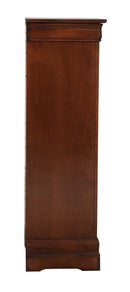 LouisPhillipe 6-Drawers Chest, Cappuccino
