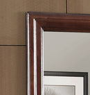 LouisPhillipe 38"L x 38"H Mirror, Cappuccino