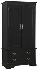 LouisPhillipe Armoire, Black