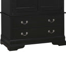 LouisPhillipe  Armoire, Black