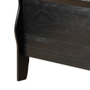 LouisPhillipe Twin Bed, Black