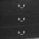 LouisPhillipe 5-Drawers Chest, Black