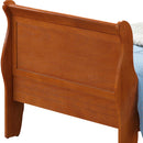 LouisPhillipe Twin Bed, Oak
