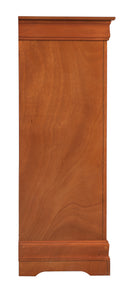 LouisPhillipe 5-Drawers Chest, Oak