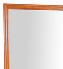 LouisPhillipe 38"L x 38"H Mirror, Oak