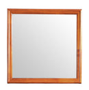 LouisPhillipe 38"L x 38"H Mirror, Oak
