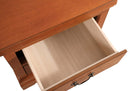 LouisPhillipe 2-Drawers Nightstand, Oak