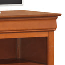 LouisPhillipe 4-Drawers Media Chest, Oak