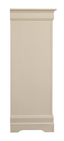 LouisPhillipe 5-Drawers Chest, Beige