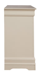 LouisPhillipe 6-Drawers Dresser, Beige