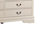 LouisPhillipe 6-Drawers Dresser, Beige