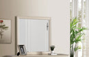 LouisPhillipe 38"L x 38"H Mirror, Beige