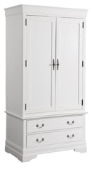 LouisPhillipe Armoire, White