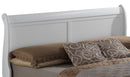LouisPhillipe King Bed, White
