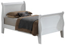 LouisPhillipe Twin Bed, White