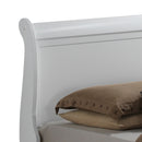 LouisPhillipe Twin Bed, White