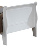 LouisPhillipe Twin Bed, White