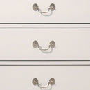 LouisPhillipe 4-Drawers Chest, White