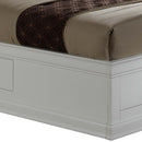LouisPhillipe Full Storage Bed, White