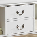 LouisPhillipe Twin Storage Bed, White