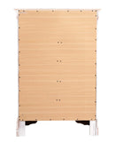 LouisPhillipe 5-Drawers Chest, White