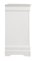 LouisPhillipe 6-Drawers Dresser, White