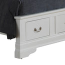 LouisPhillipe Twin Storage Bed, White